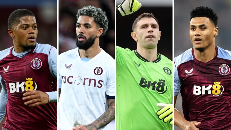 Cầu thủ Aston Villa và Brighton đối đầu trên sân cỏ
